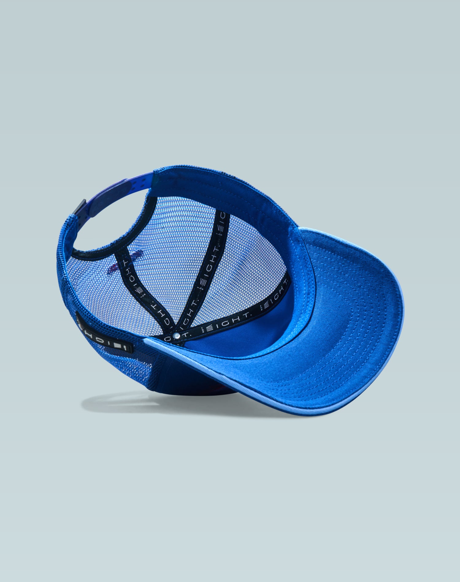 Resilient Blue Cotton Trucker Cap