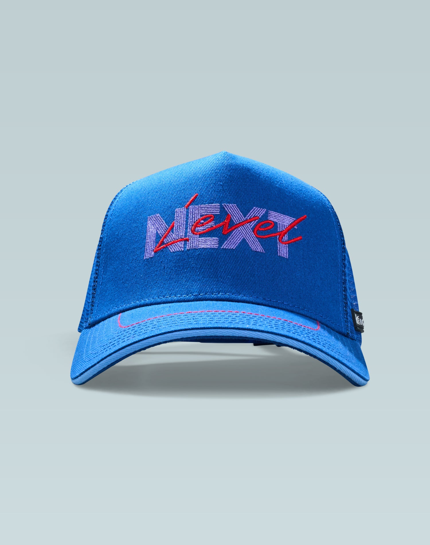 Resilient Blue Cotton Trucker Cap