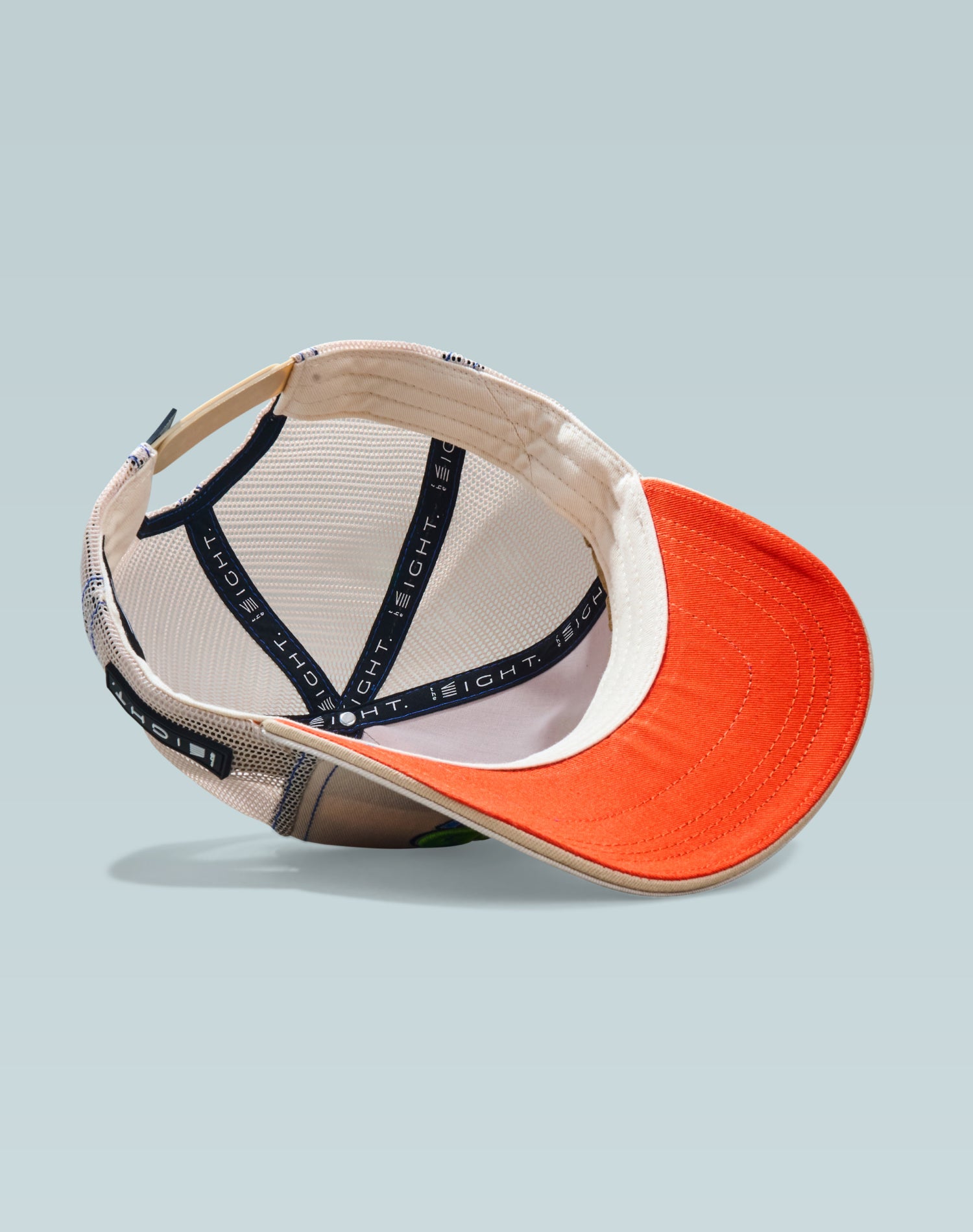 Serendipity Off White Cotton Trucker Cap