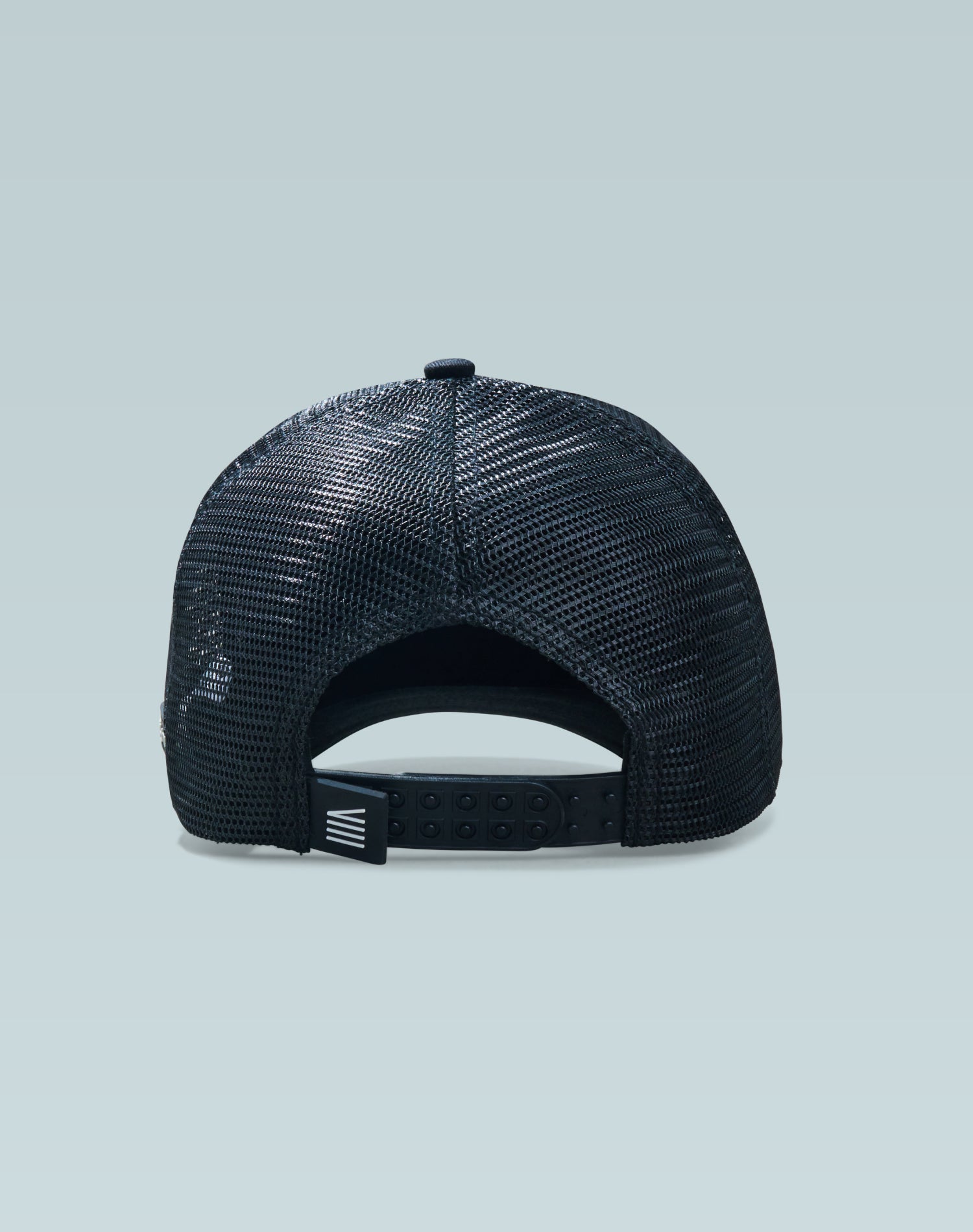 The ight Logo Black Cotton Trucker Cap