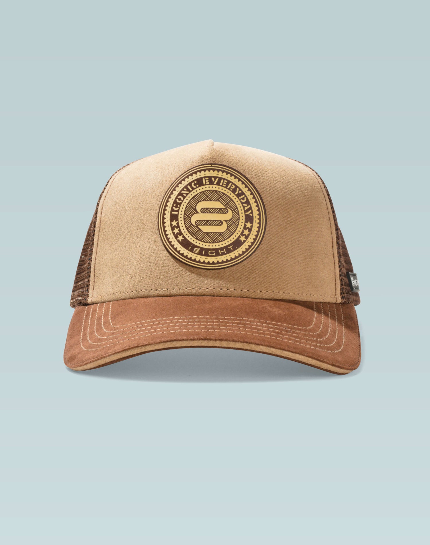 Thrill Brown Suede Trucker Cap
