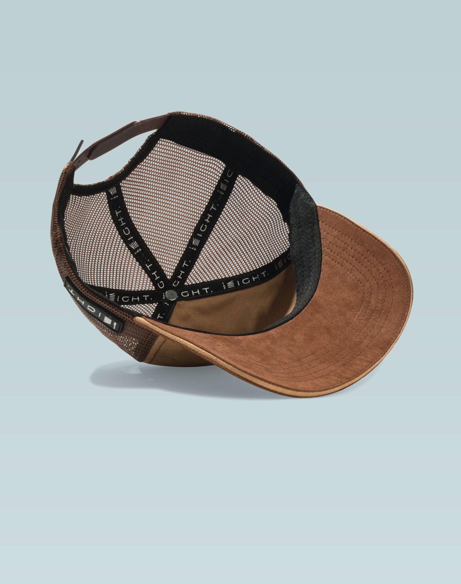 Thrill Brown Suede Trucker Cap
