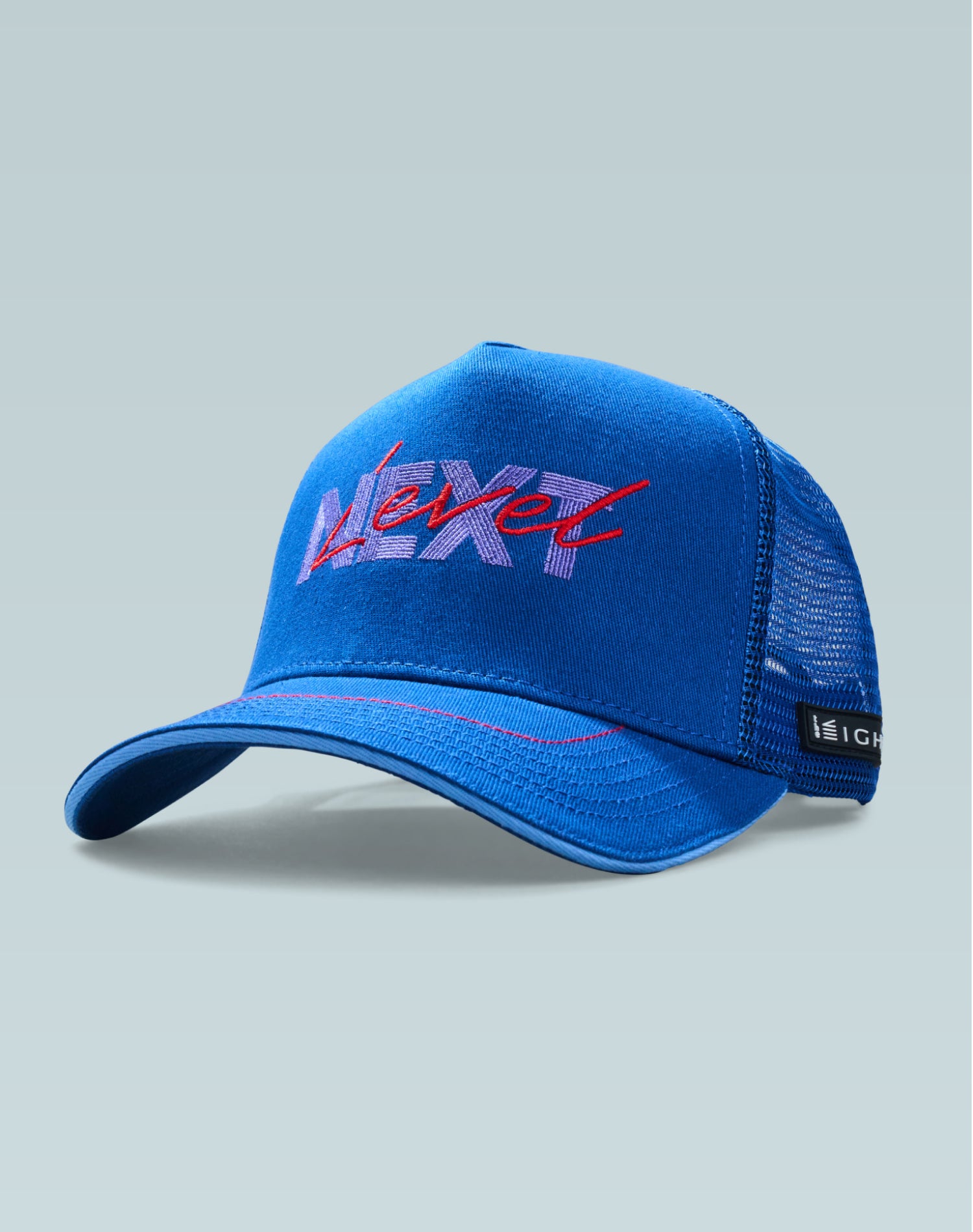 Resilient Blue Cotton Trucker Cap