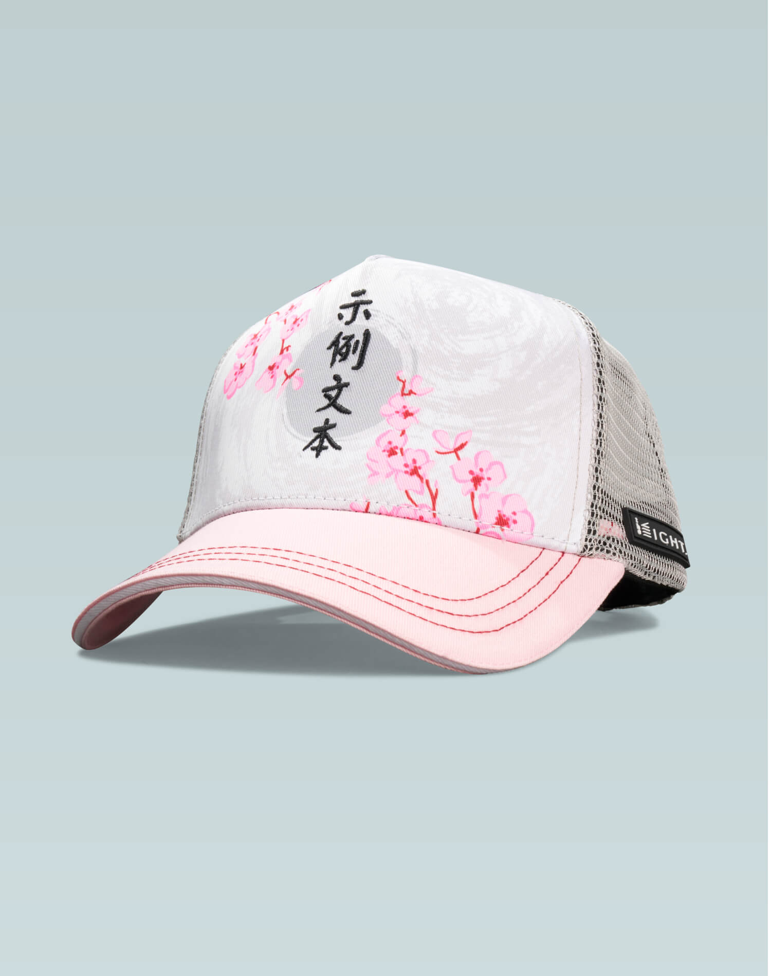 Izumi Ikigai  Pink Cotton Trucker Cap