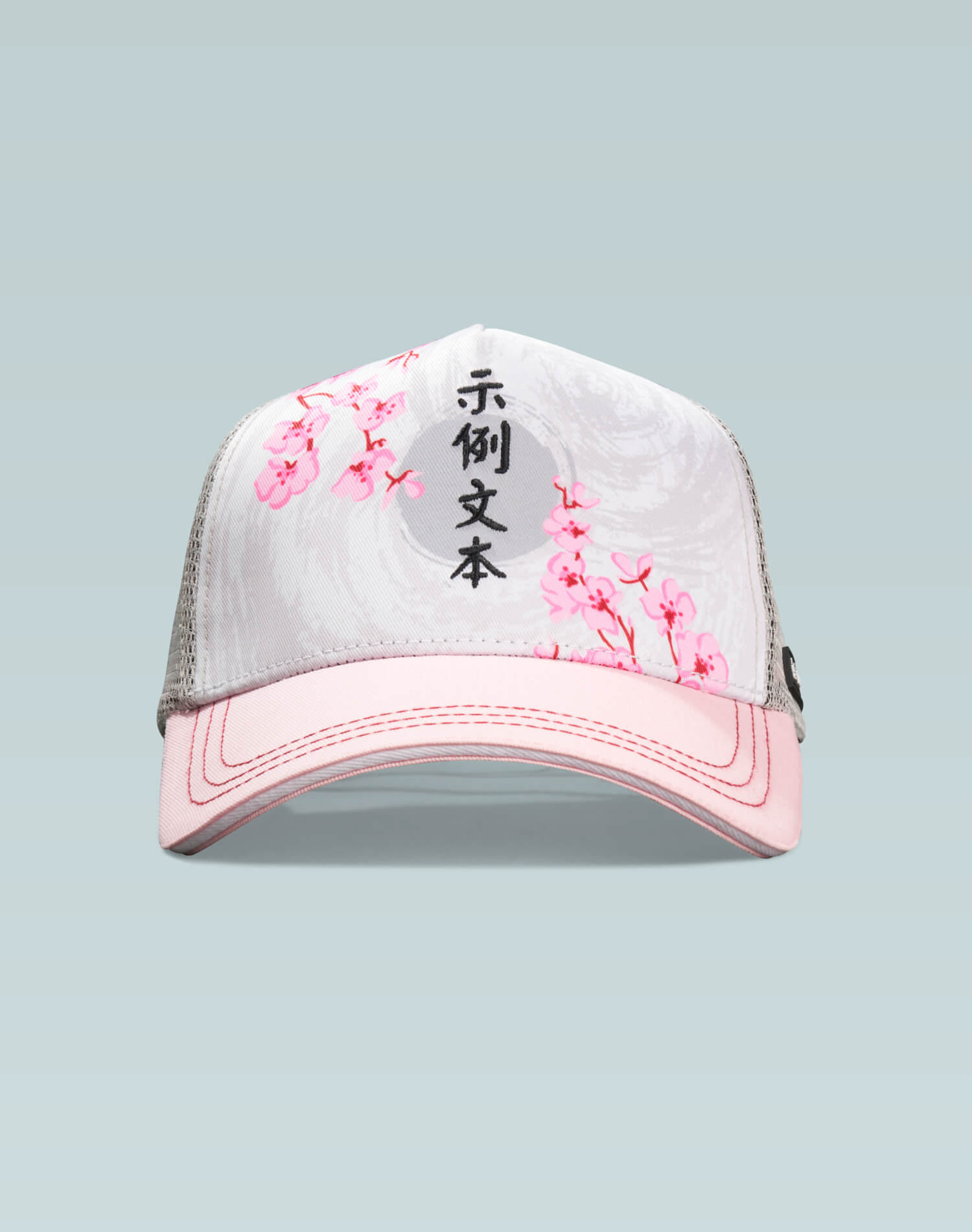 Izumi Ikigai  Pink Cotton Trucker Cap