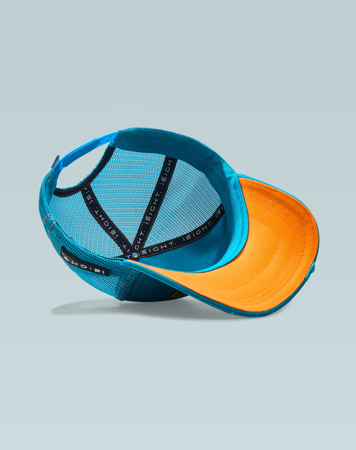 Mumbhai Blue Cotton Trucker Cap