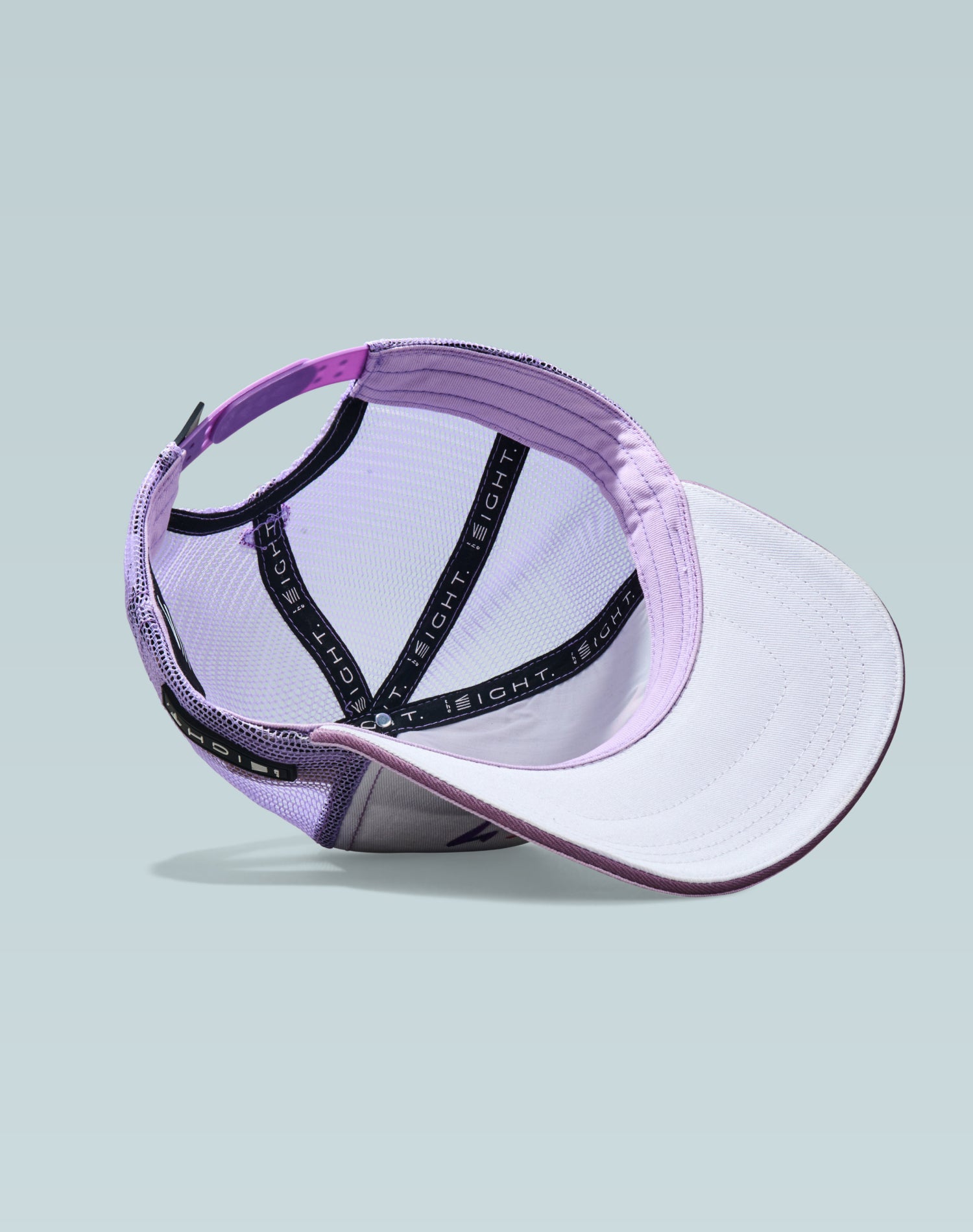 Saranghai Purple Cotton Trucker Cap