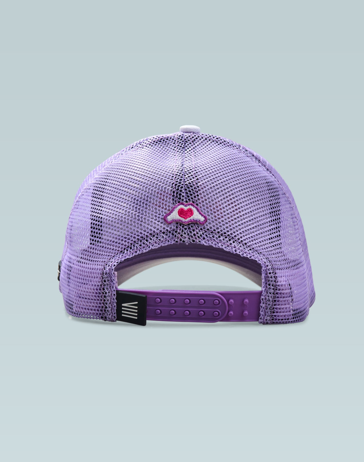 Saranghai Purple Cotton Trucker Cap