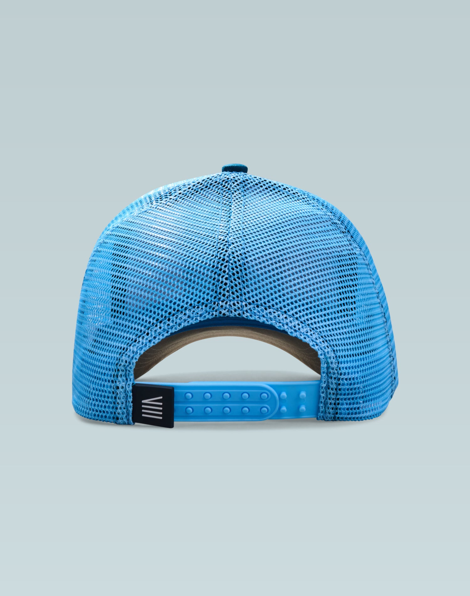 The City of Dreams White and Blue Cotton Trucker Cap