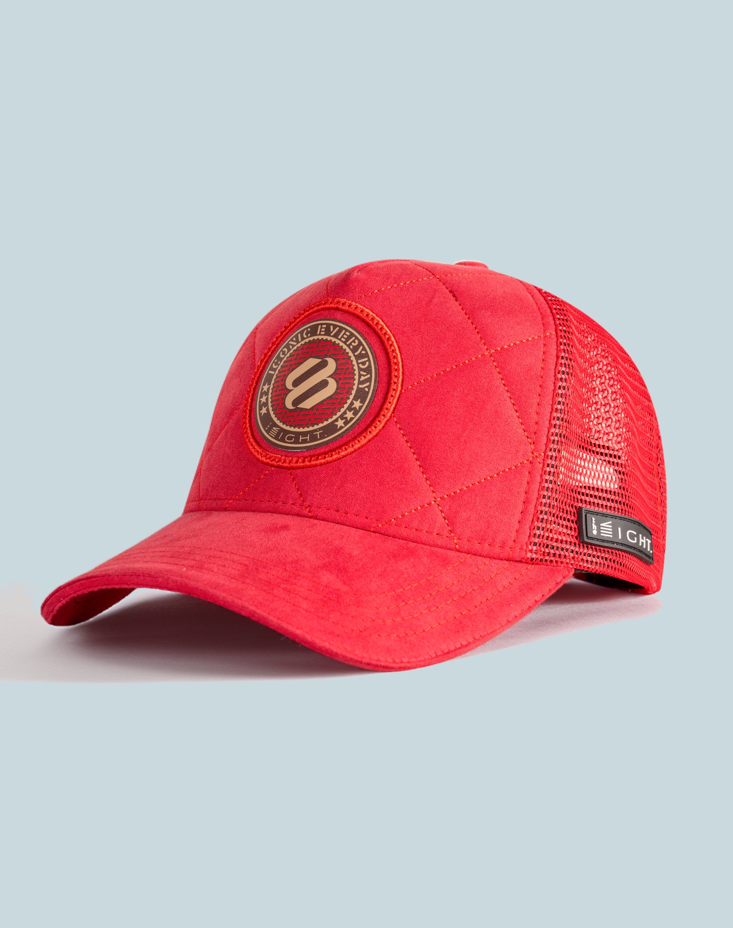 The ight maroon cotton trucker cap