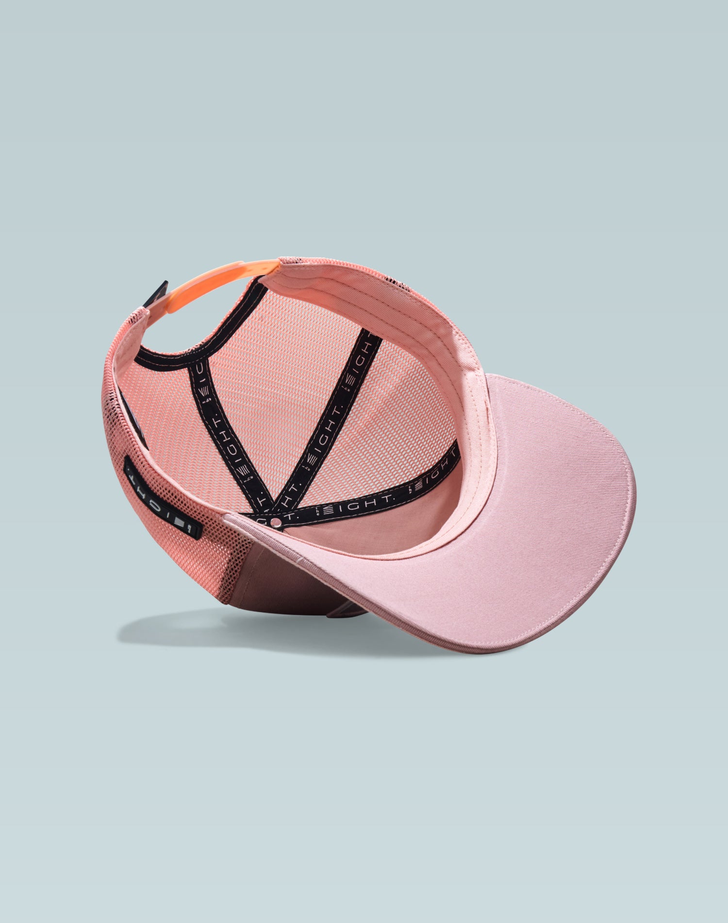 Tranquil Pastel Pink Cotton Trucker Cap